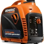 Generac 8251 GP2500i 2,500-Watt Gas Powered Portable Inverter Generator – Compact and Lightweight Design – Produces Clean, Stable Power – COsense Technologys – CARB Compliants – Orange/Black