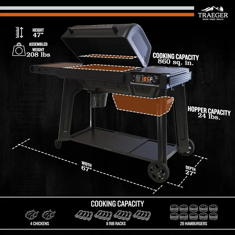 s1-2-1.webp Traeger Woodridge Pro Pellet Grills - Image 1